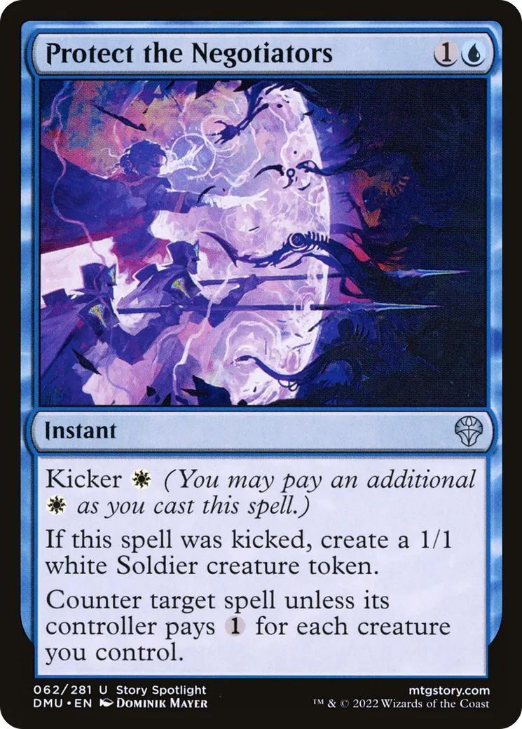 Protégez les négociateurs ! — Dominaria United — Magic: The Gathering