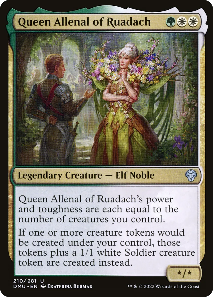 Queen Allenal of Ruadach — Dominaria United — Magic: The Gathering