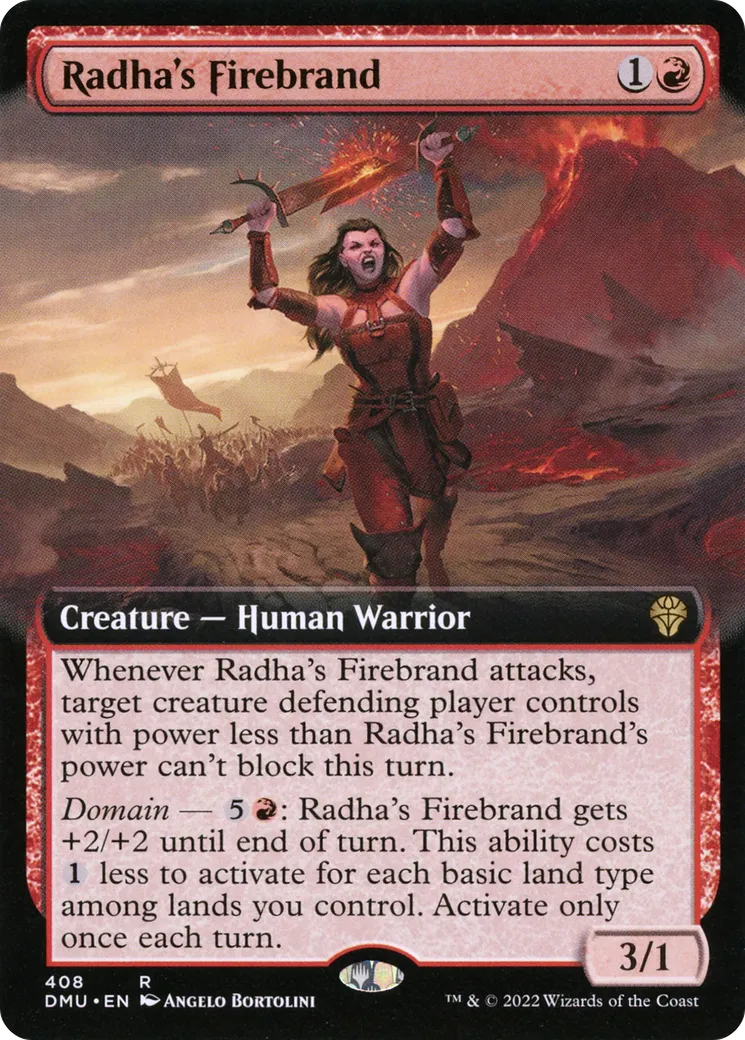 Radha's Firebrand — Dominaria United — Magic: The Gathering