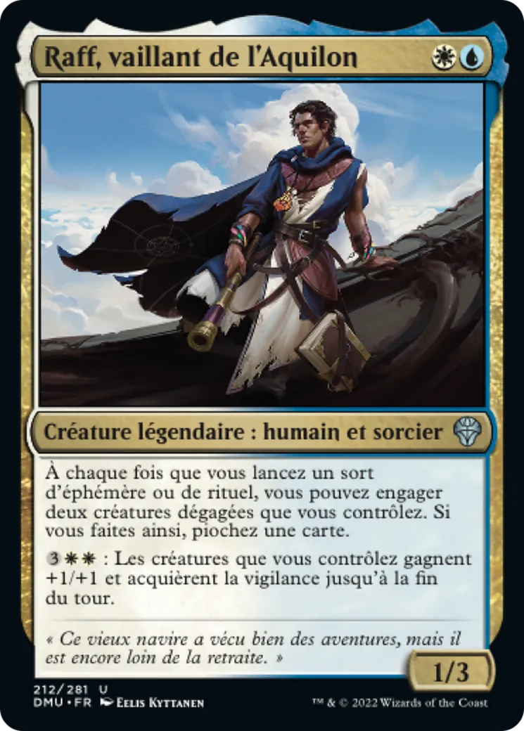 Raff, vaillant de l'Aquilon — Dominaria United — Magic: The Gathering