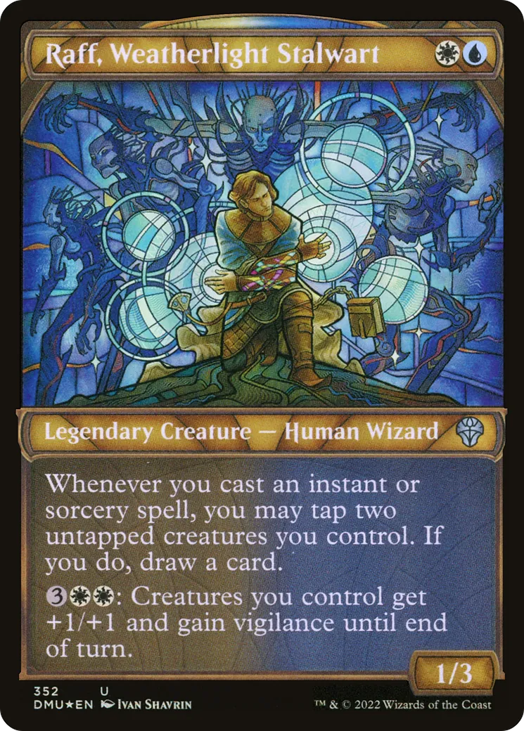 Raff, Weatherlight Stalwart — Dominaria United — Magic: The Gathering