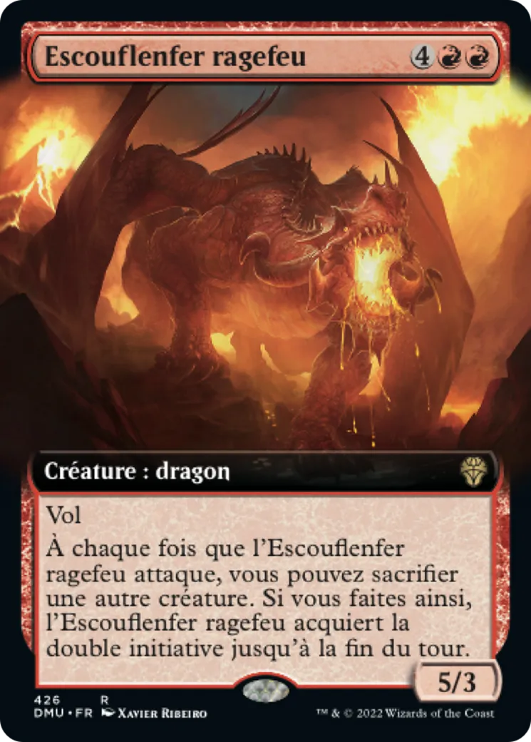Escouflenfer ragefeu from Dominaria United - Magic: The Gathering