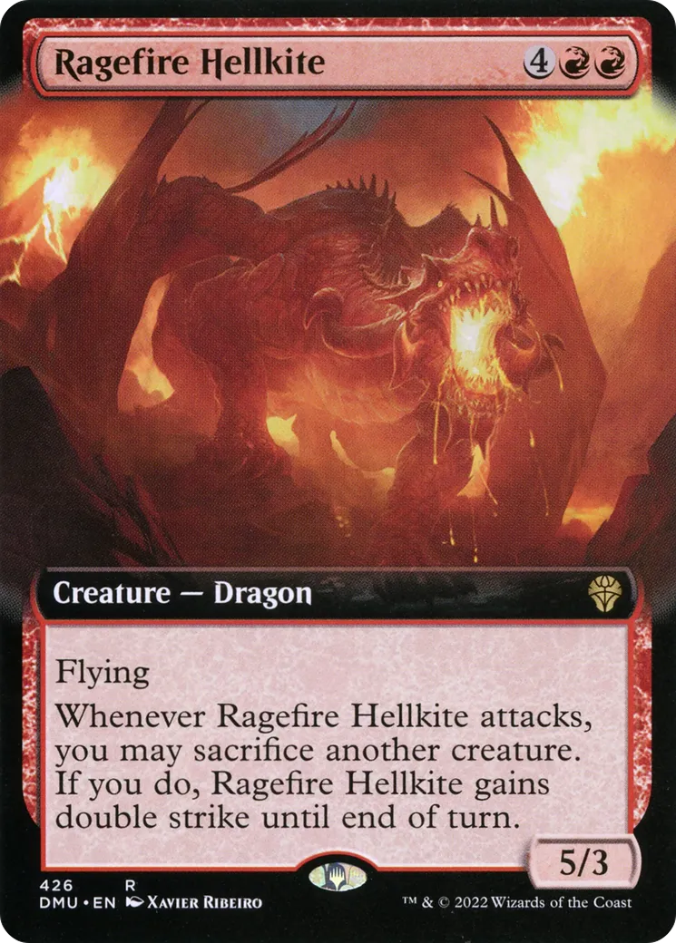 Ragefire Hellkite — Dominaria United — Magic: The Gathering