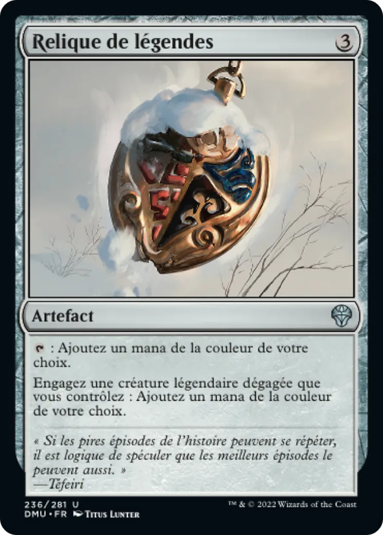 Relique de légendes — Dominaria United — Magic: The Gathering