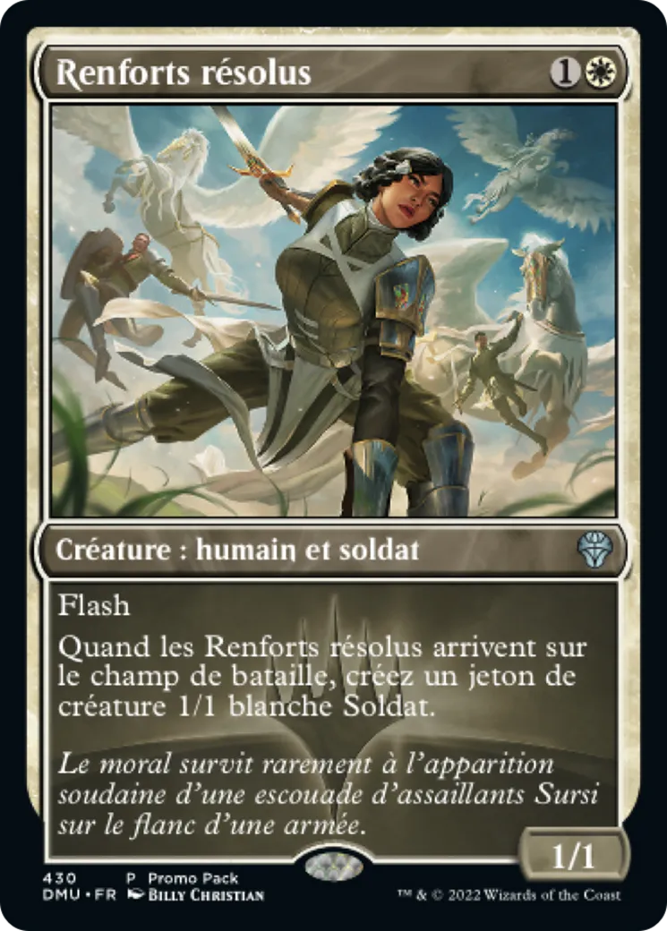 Renforts résolus — Dominaria United — Magic: The Gathering