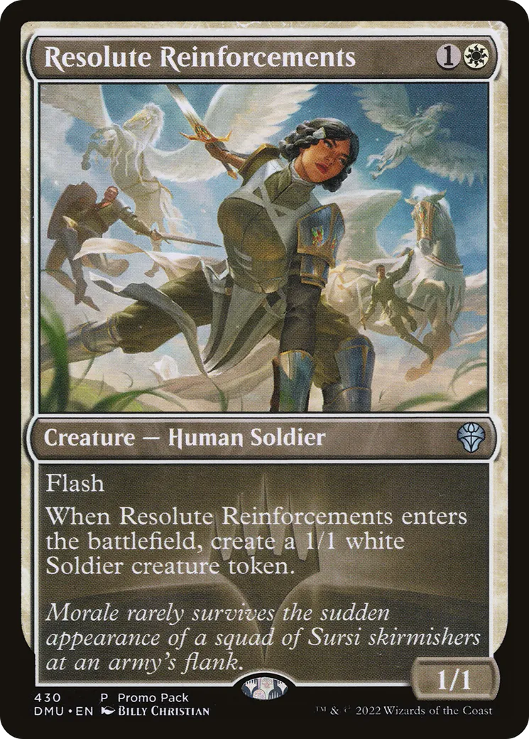 Renforts résolus — Dominaria United — Magic: The Gathering