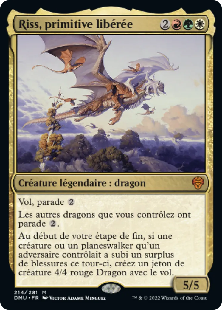 Riss, primitive libérée — Dominaria United — Magic: The Gathering