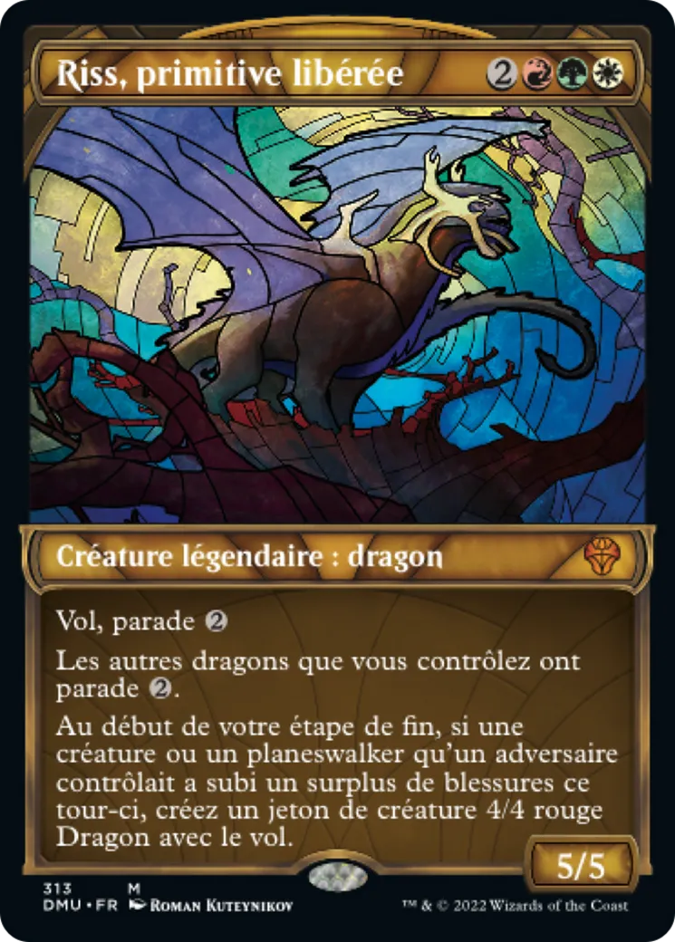 Riss, primitive libérée from Dominaria United - Magic: The Gathering