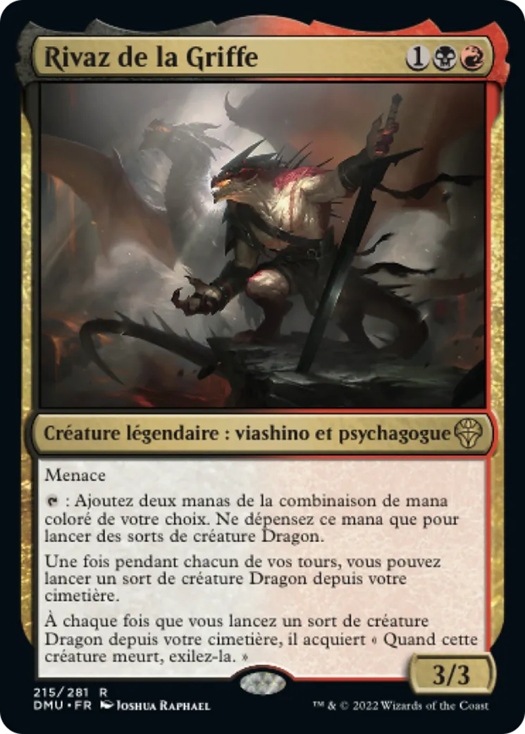 Rivaz de la Griffe — Dominaria United — Magic: The Gathering