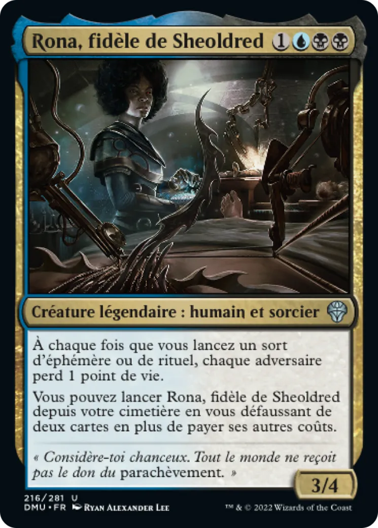 Rona, fidèle de Sheoldred — Dominaria United — Magic: The Gathering