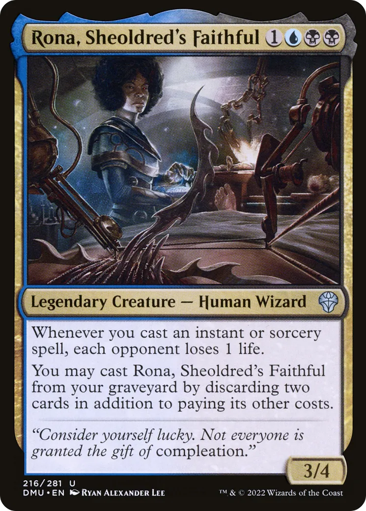 Rona, Sheoldred's Faithful from Dominaria United - Magic: The Gathering
