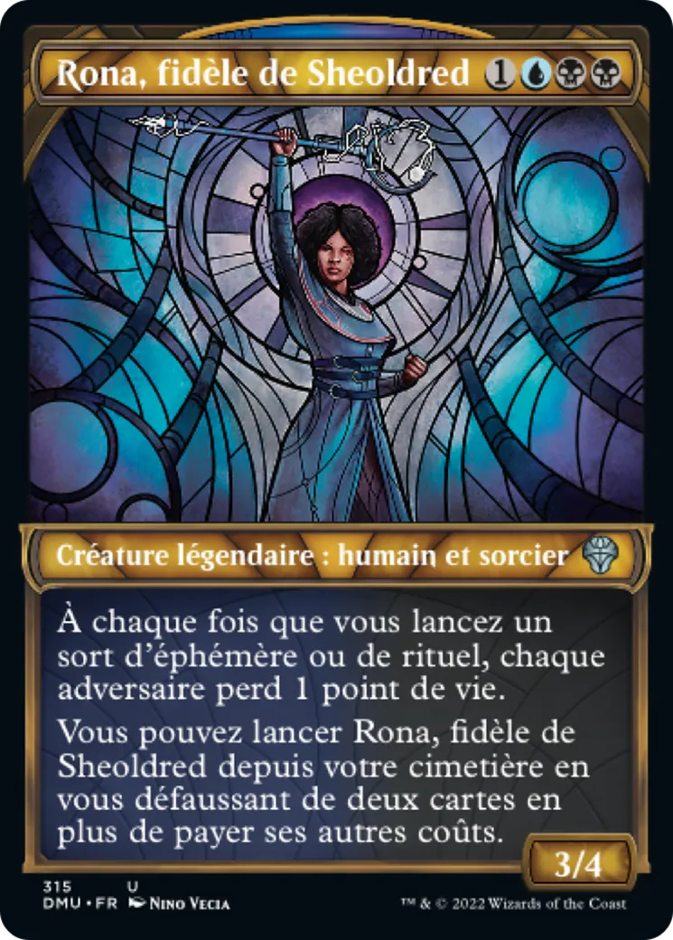 Rona, fidèle de Sheoldred — Dominaria United — Magic: The Gathering