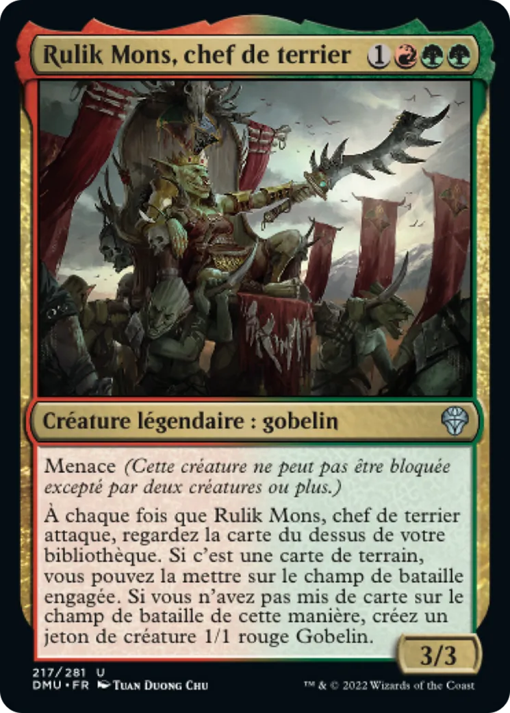 Rulik Mons, chef de terrier — Dominaria United — Magic: The Gathering