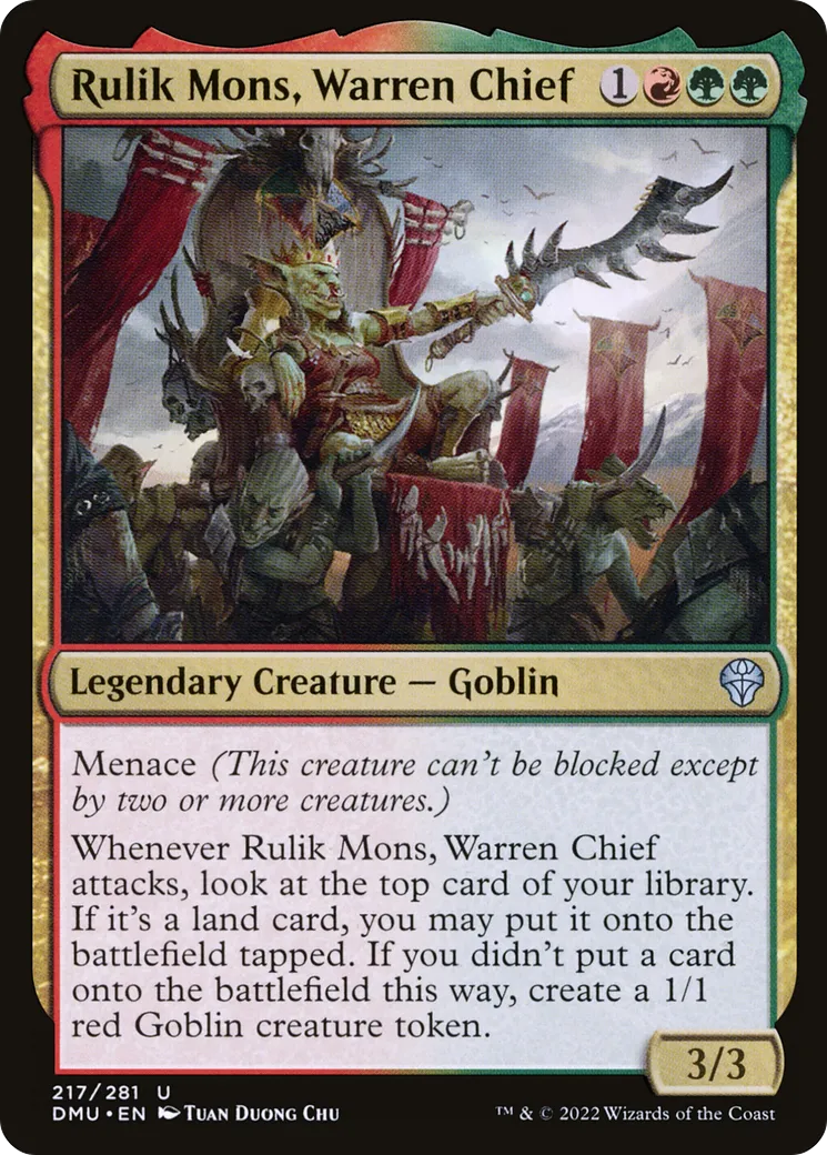 Rulik Mons, chef de terrier — Dominaria United — Magic: The Gathering