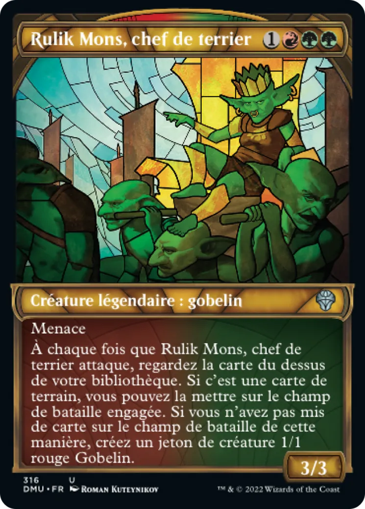 Rulik Mons, chef de terrier — Dominaria United — Magic: The Gathering