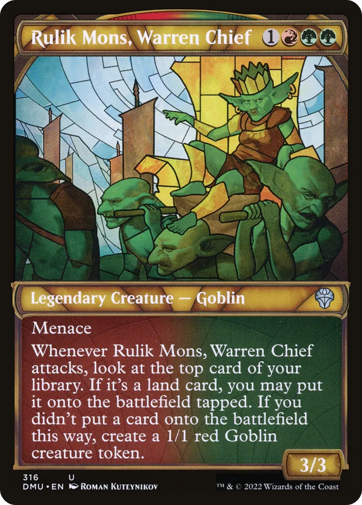 Rulik Mons, chef de terrier — Dominaria United — Magic: The Gathering