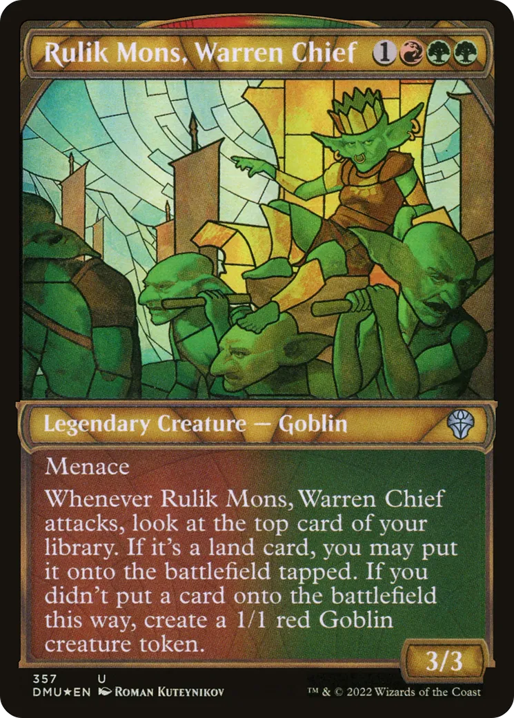 Rulik Mons, chef de terrier — Dominaria United — Magic: The Gathering