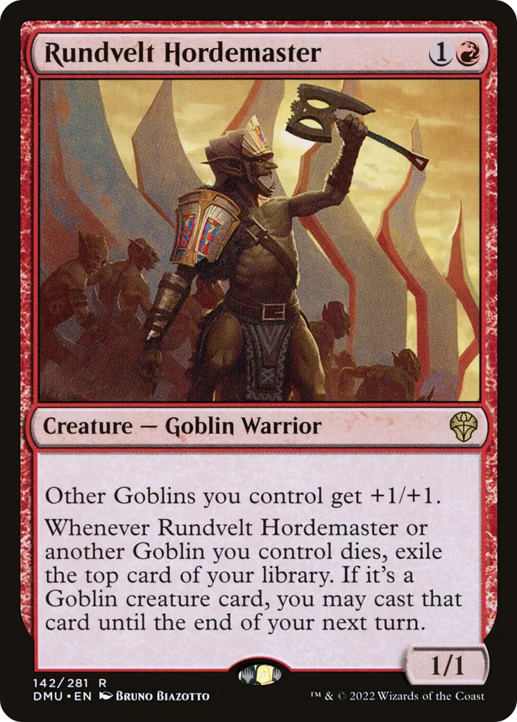 Rundvelt Hordemaster from Dominaria United - Magic: The Gathering