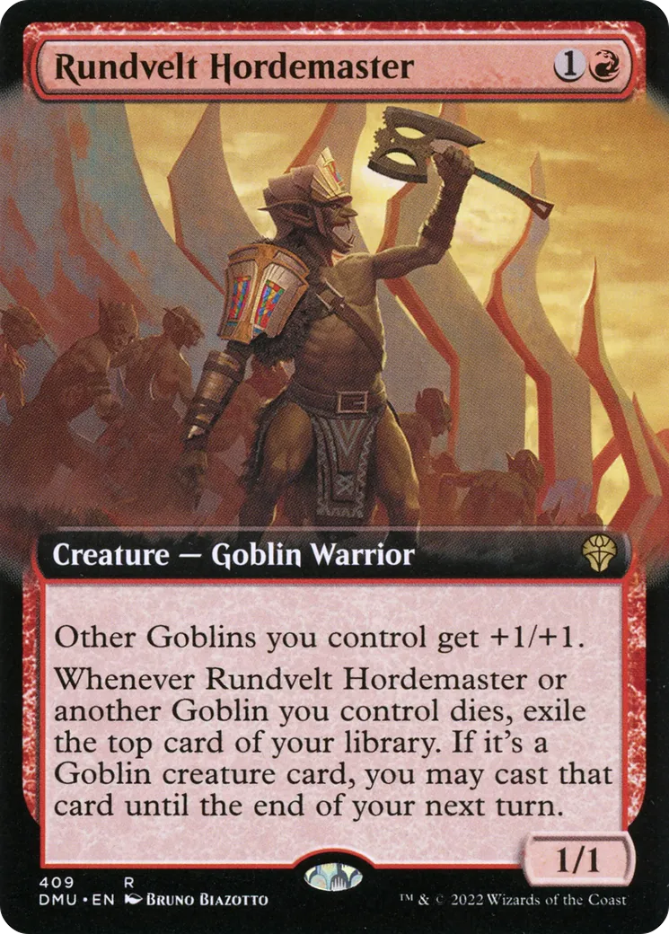 Rundvelt Hordemaster — Dominaria United — Magic: The Gathering