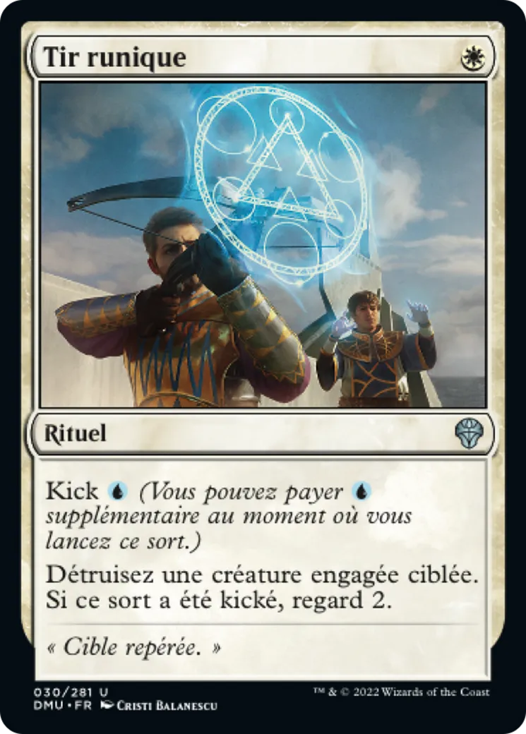 Tir runique — Dominaria United — Magic: The Gathering