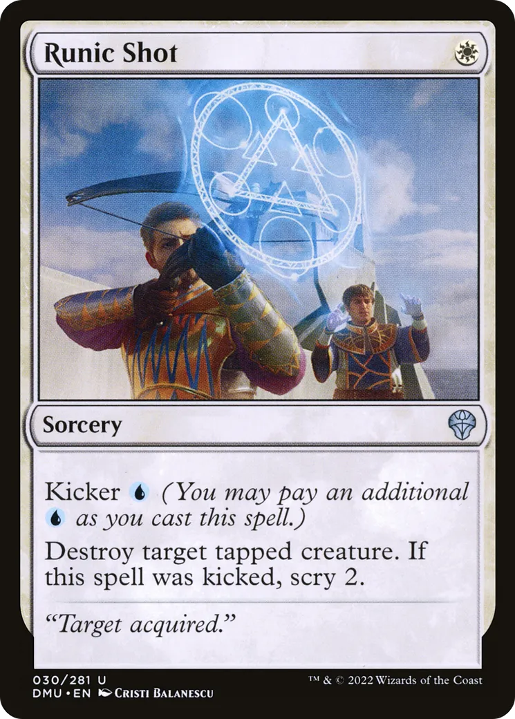 Tir runique — Dominaria United — Magic: The Gathering