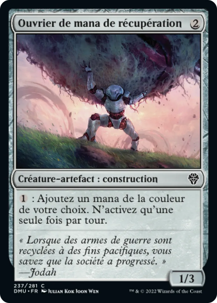 Ouvrier de mana de récupération — Dominaria United — Magic: The Gathering