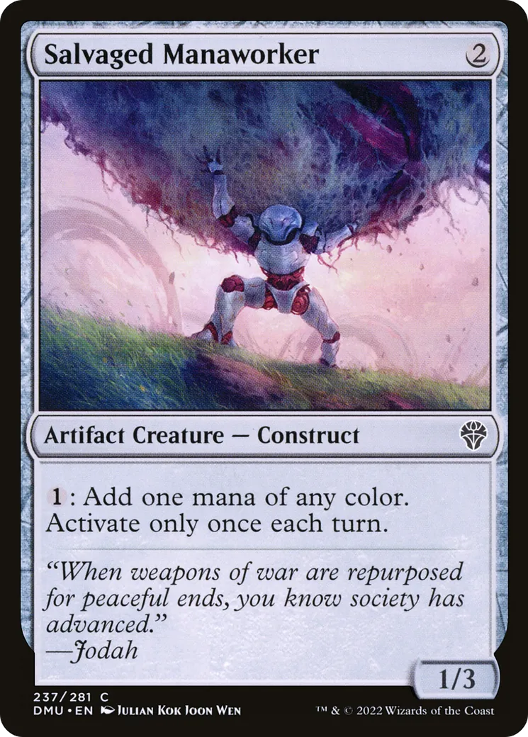 Ouvrier de mana de récupération — Dominaria United — Magic: The Gathering