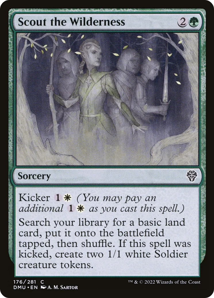 Scout the Wilderness — Dominaria United — Magic: The Gathering