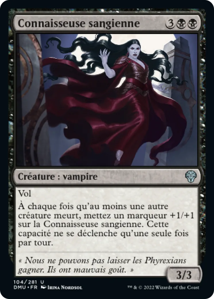 Connaisseuse sangienne — Dominaria United — Magic: The Gathering
