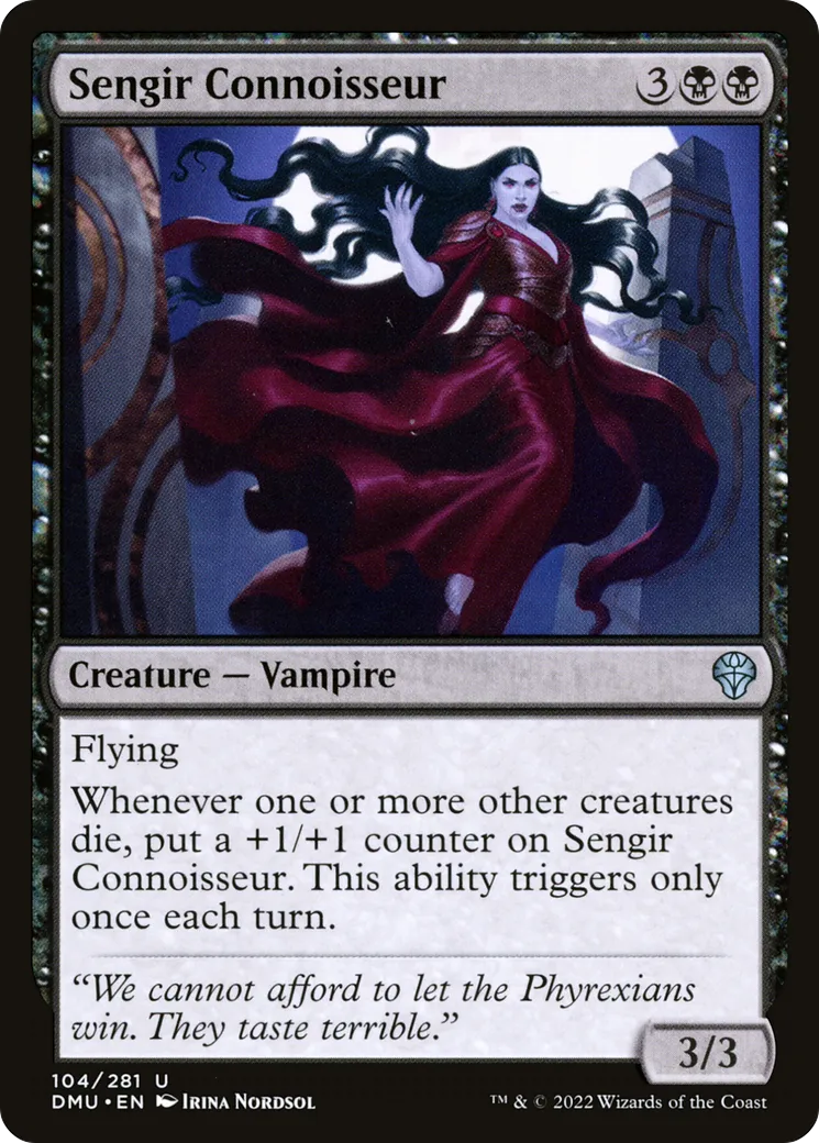 Sengir Connoisseur — Dominaria United — Magic: The Gathering