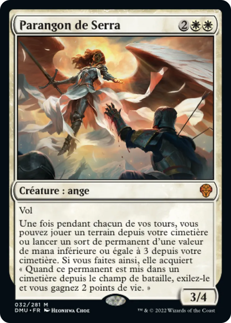 Parangon de Serra — Dominaria United — Magic: The Gathering