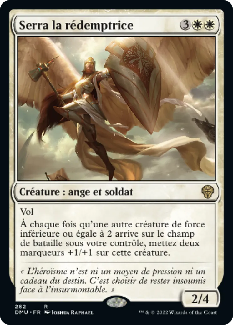 Serra la rédemptrice — Dominaria United — Magic: The Gathering