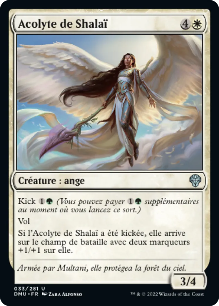 Acolyte de Shalaï — Dominaria United — Magic: The Gathering