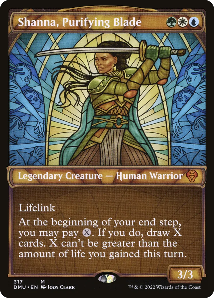 Shanna, Purifying Blade — Dominaria United — Magic: The Gathering