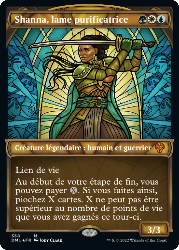 Shanna, lame purificatrice — Dominaria United — Magic: The Gathering