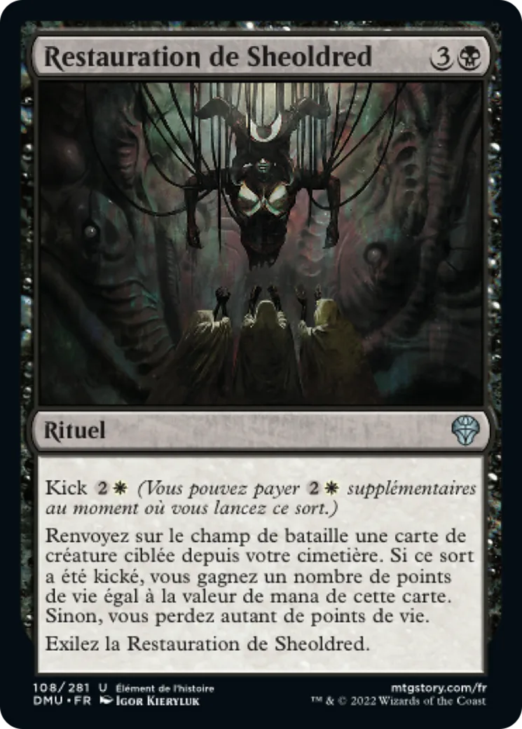 Restauration de Sheoldred — Dominaria United — Magic: The Gathering