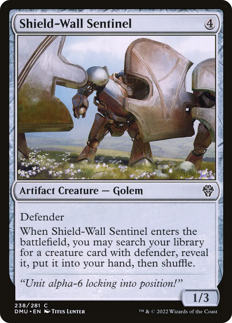 Sentinelle Front de boucliers — Dominaria United — Magic: The Gathering