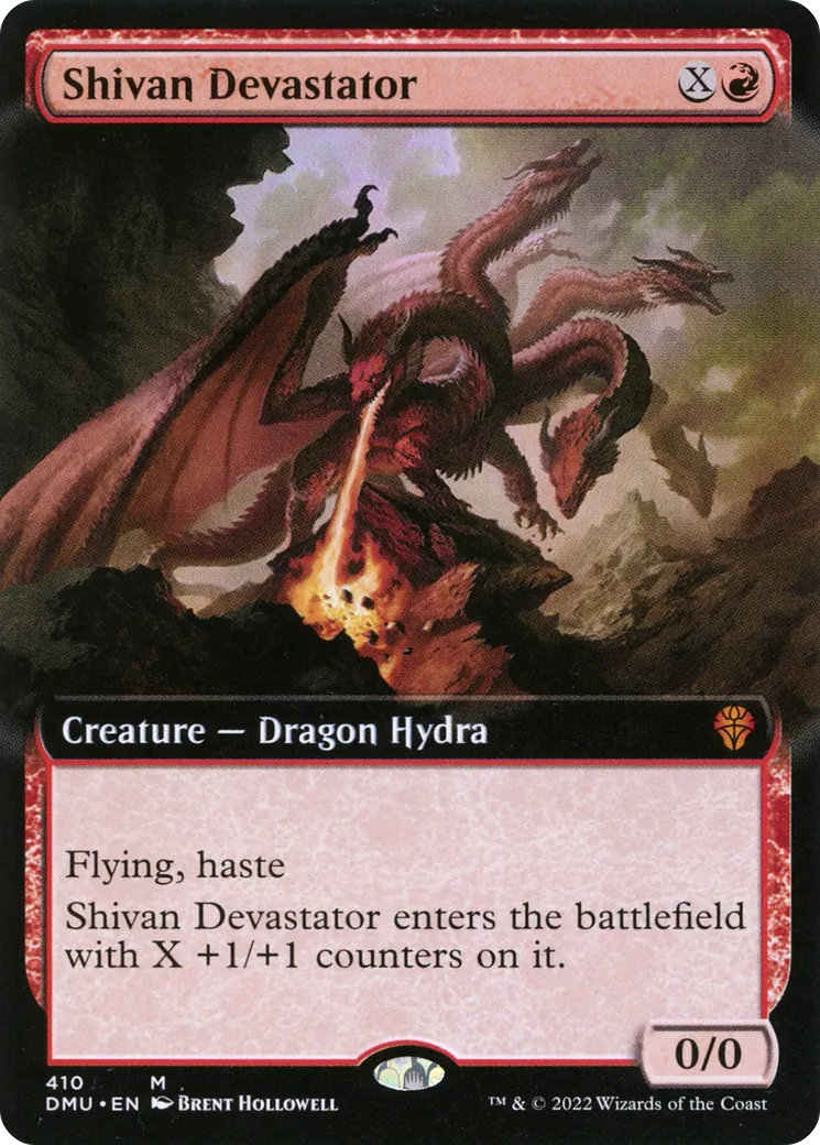 Shivan Devastator — Dominaria United — Magic: The Gathering