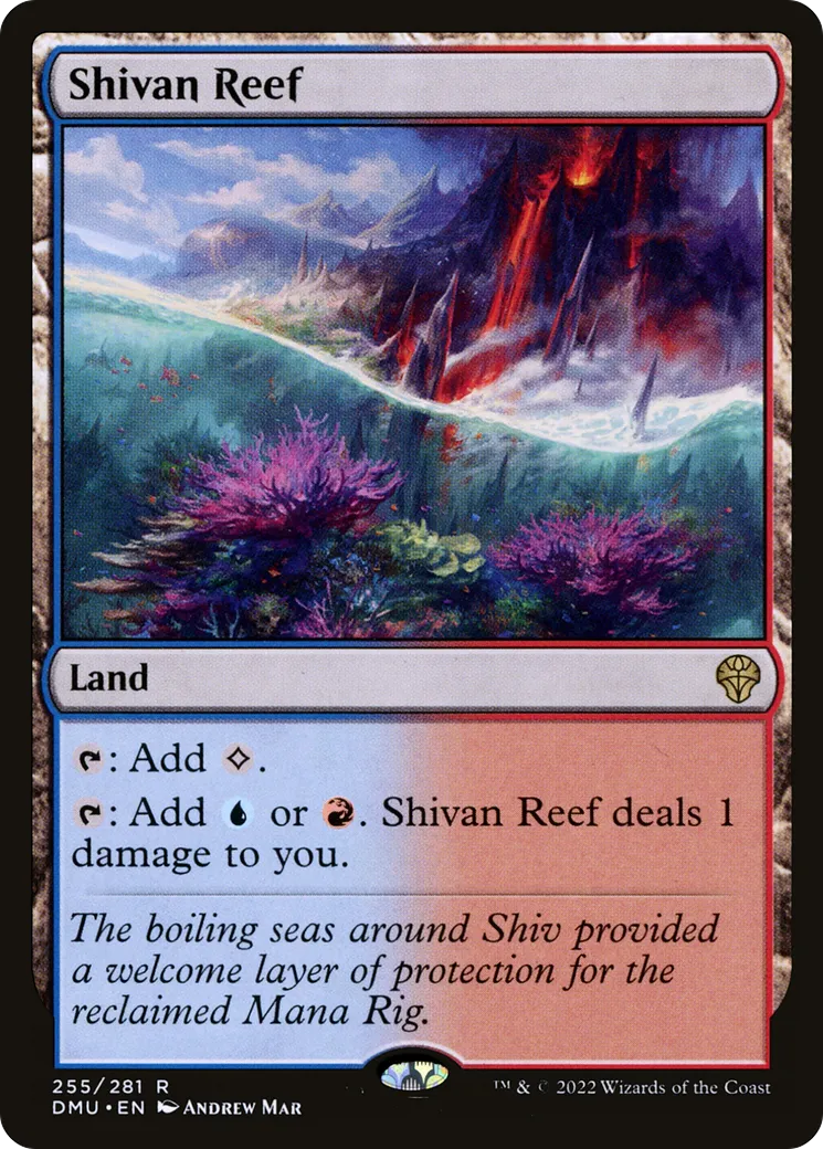 Shivan Reef — Dominaria United — Magic: The Gathering