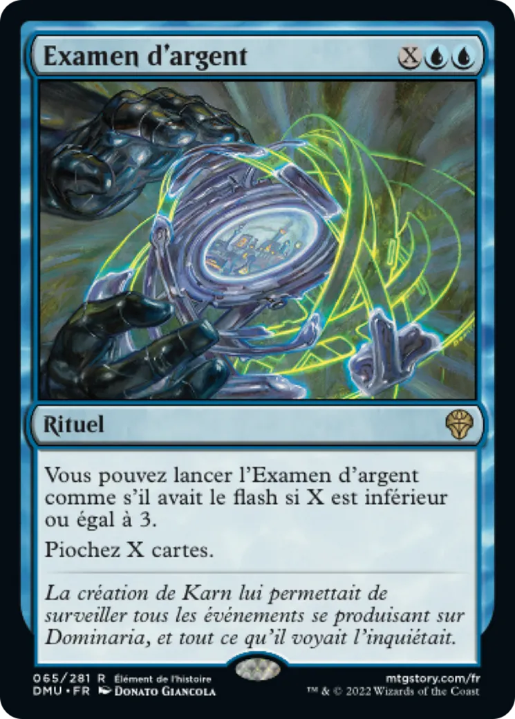 Examen d'argent from Dominaria United - Magic: The Gathering