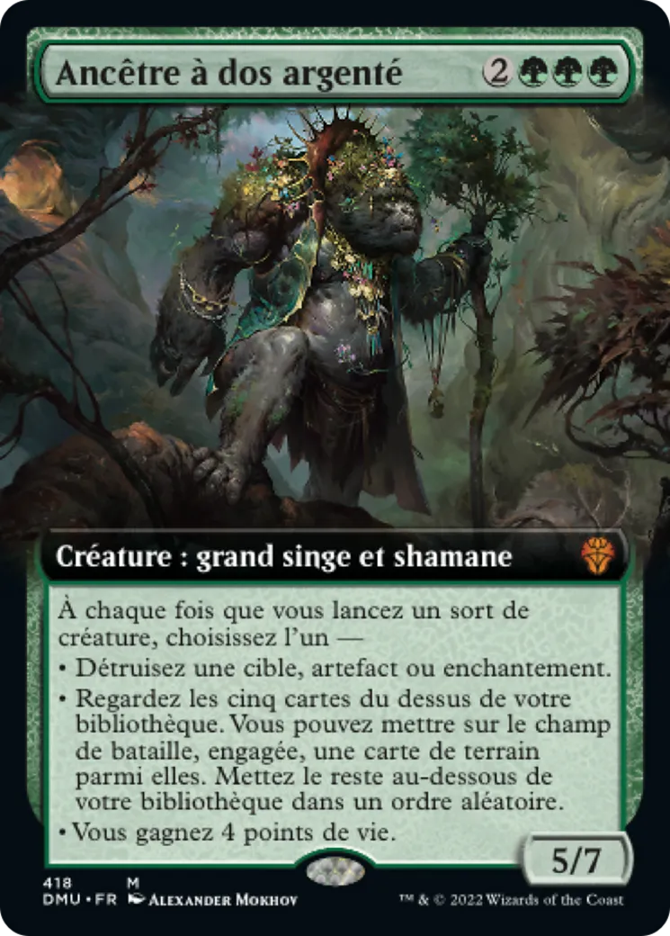 Ancêtre à dos argenté from Dominaria United - Magic: The Gathering
