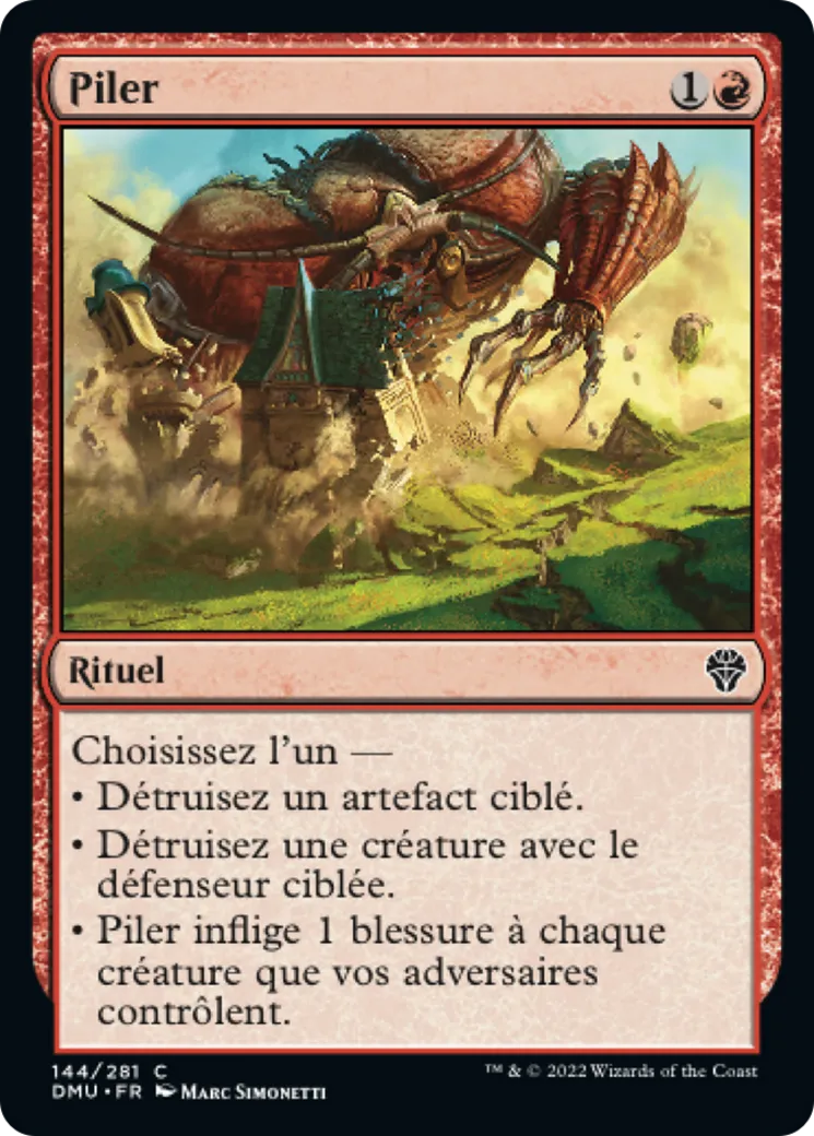 Piler from Dominaria United - Magic: The Gathering