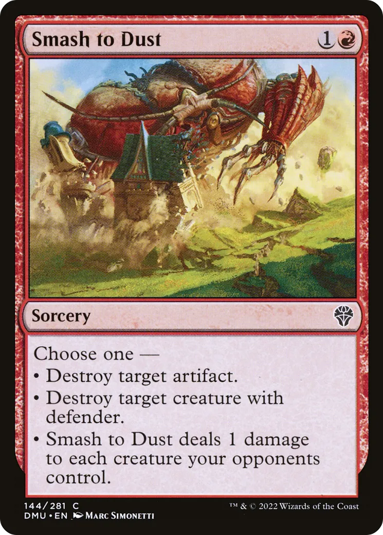 Smash to Dust — Dominaria United — Magic: The Gathering
