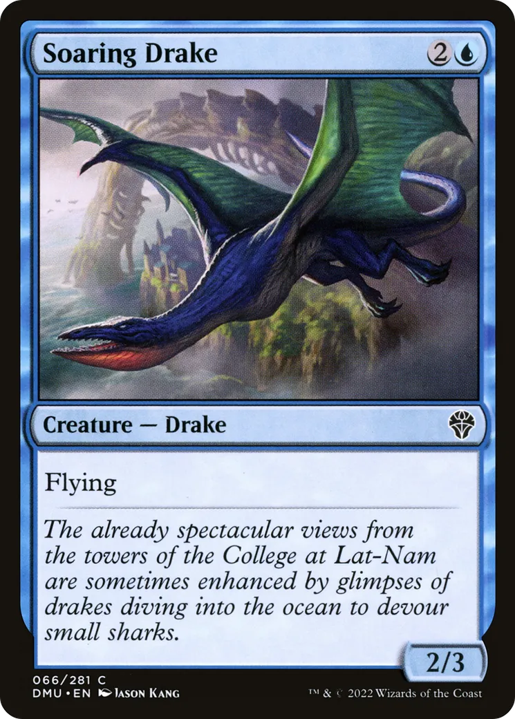 Drakôn aérien — Dominaria United — Magic: The Gathering