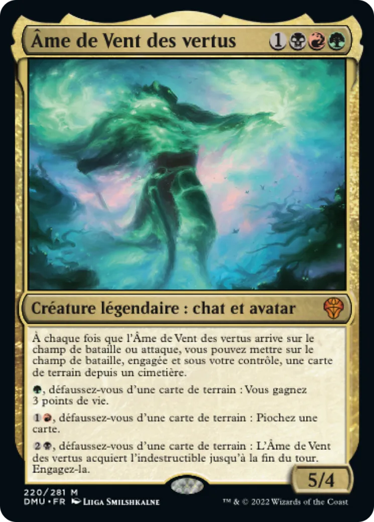 Âme de Vent des vertus — Dominaria United — Magic: The Gathering