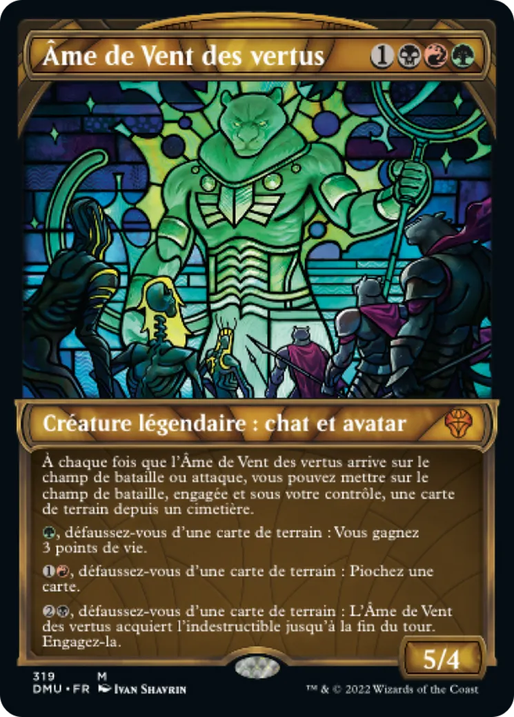 Âme de Vent des vertus — Dominaria United — Magic: The Gathering