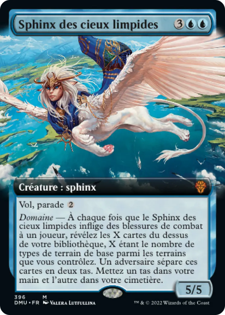 Sphinx des cieux limpides — Dominaria United — Magic: The Gathering
