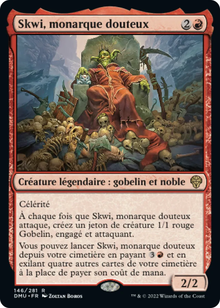 Skwi, monarque douteux — Dominaria United — Magic: The Gathering