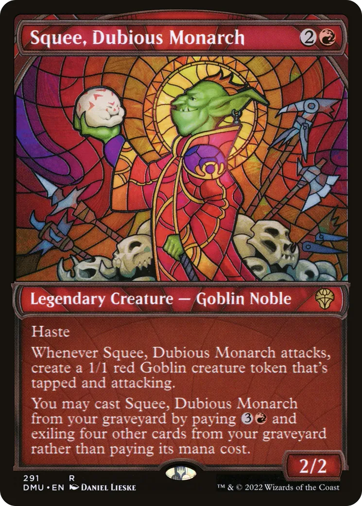 Squee, Dubious Monarch — Dominaria United — Magic: The Gathering
