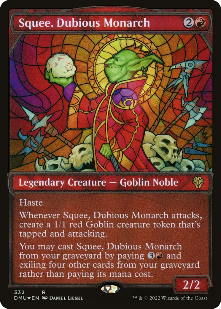 Squee, Dubious Monarch — Dominaria United — Magic: The Gathering
